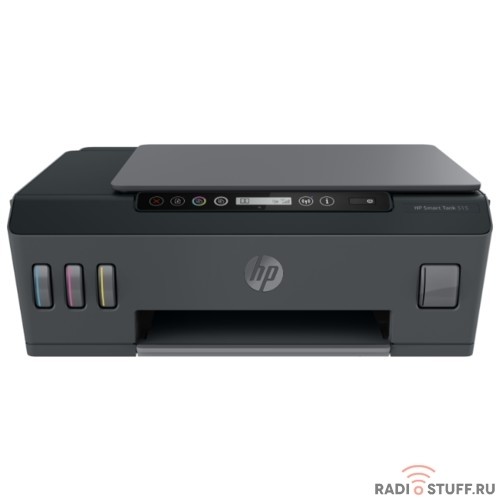 HP Smart Tank 515 (1TJ09A) { МФУ, А4, 1200х1200 ч/б, 4800x1200 цвет., 22 стр/мин (ч/б А4), 16 стр/мин (цветн. А4), 256 МБ, USB, Bluetooth, Wi-Fi}