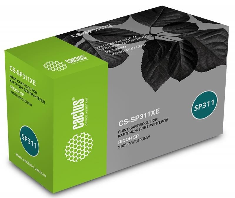 Картридж BLACK /SP 311DN/311DNW 6.4K CS-SP311XE CACTUS